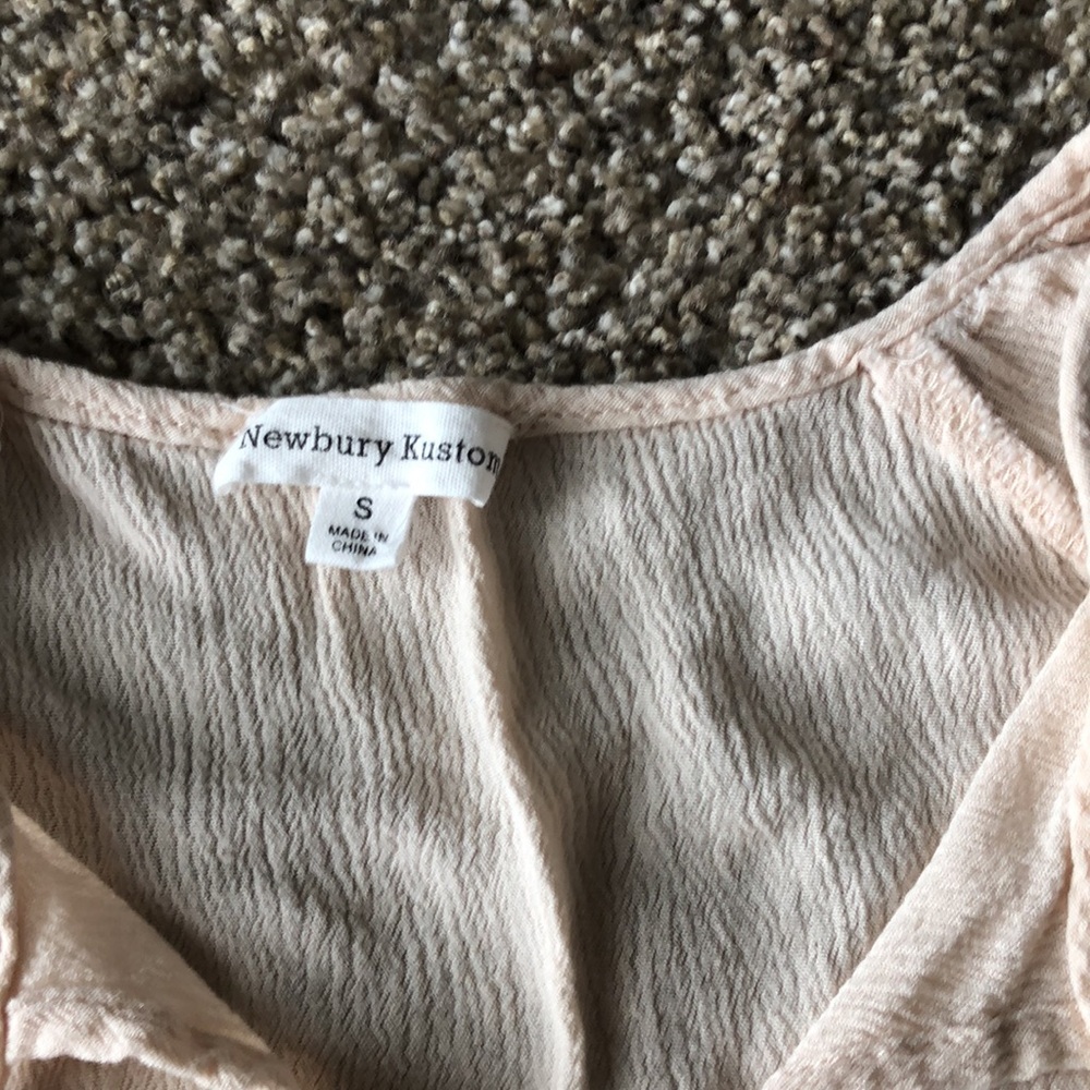 Lightweight Ruffled Cottage Core Shirt - Picture 3 of 4